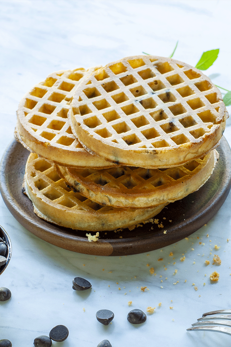 Gaufre ronde toaster